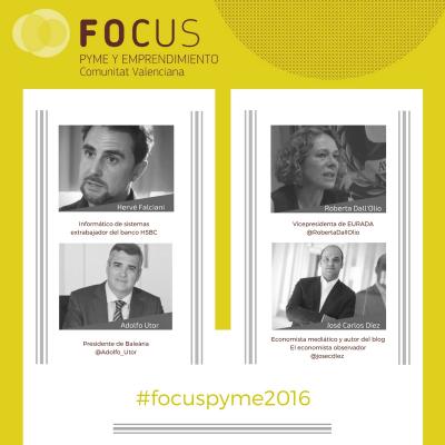 Panel de expertos del acto plenario #focuspyme2016
