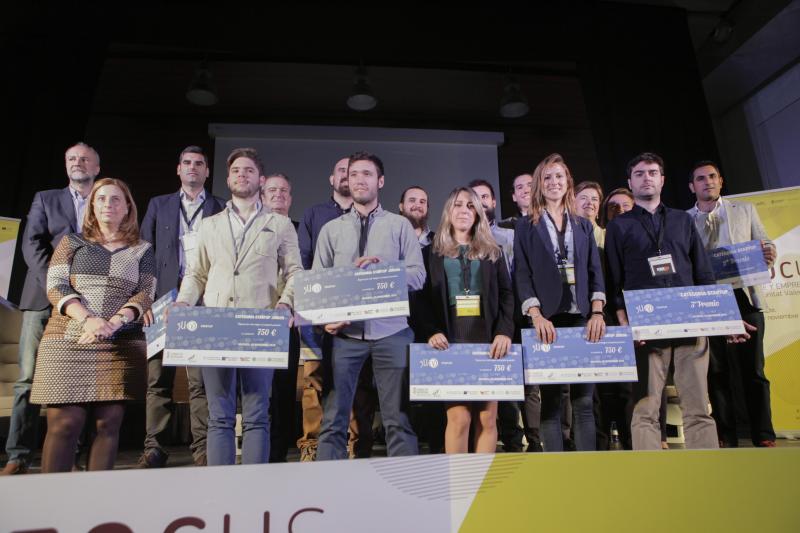 Los premiados del Concurso Startups 5UCV[;;;][;;;]