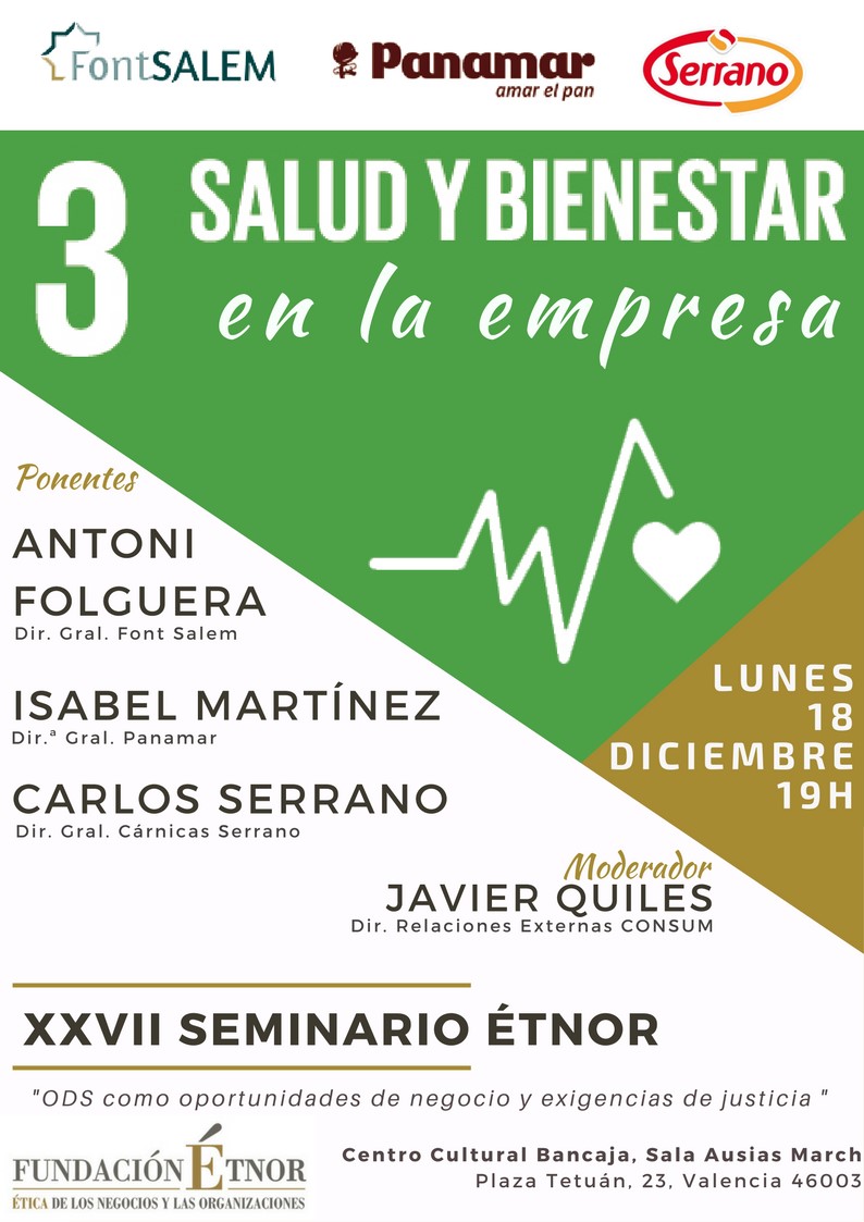 Font Salem, Panamar y Crnicas Serrano, 3 visiones sobre salud y bienestar en la empresa