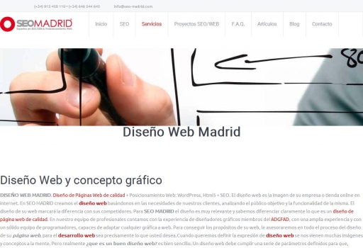DISEO WEB MADRID + SEO: Diseo Web que Triunfa