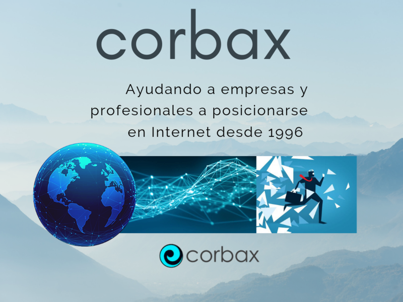 Trabajos y clientes de diseo y posicionamiento web | CORBAX