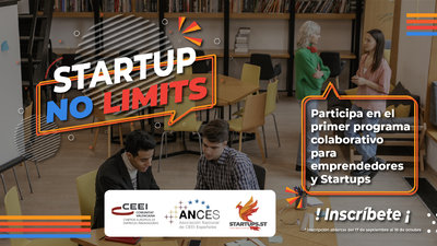 STARTUPS NO-LIMITS, programa que conectará a 100 emprendedores de toda España