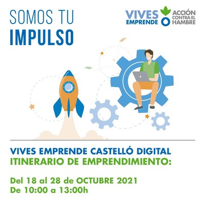 Programa Online Vives Emprende Castelló Digital 2021