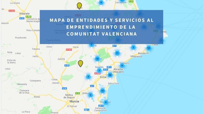 La provincia de Alicante ya cuenta con casi 200 puntos de atención a emprendedores y pymes