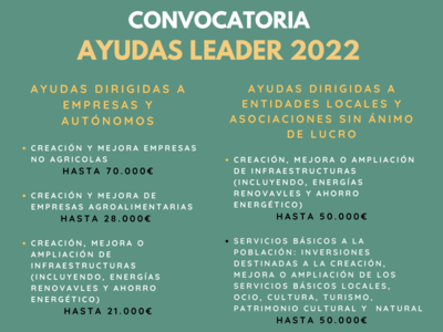 AYUDAS LEDAR 2022