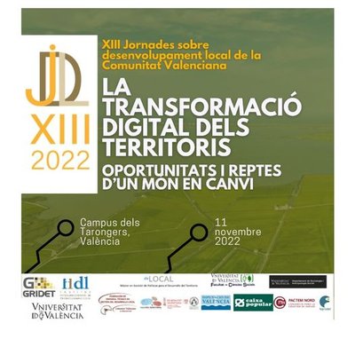 XIII Jornada sobre Desarrollo Local de la Comunitat Valenciana 2022