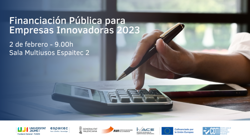 Financiación Pública para Empresas Innovadoras 2023