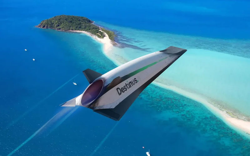 Destinus: la startup que quiere revolucionar los vuelos comerciales con un avin hipersnico de hidrgeno