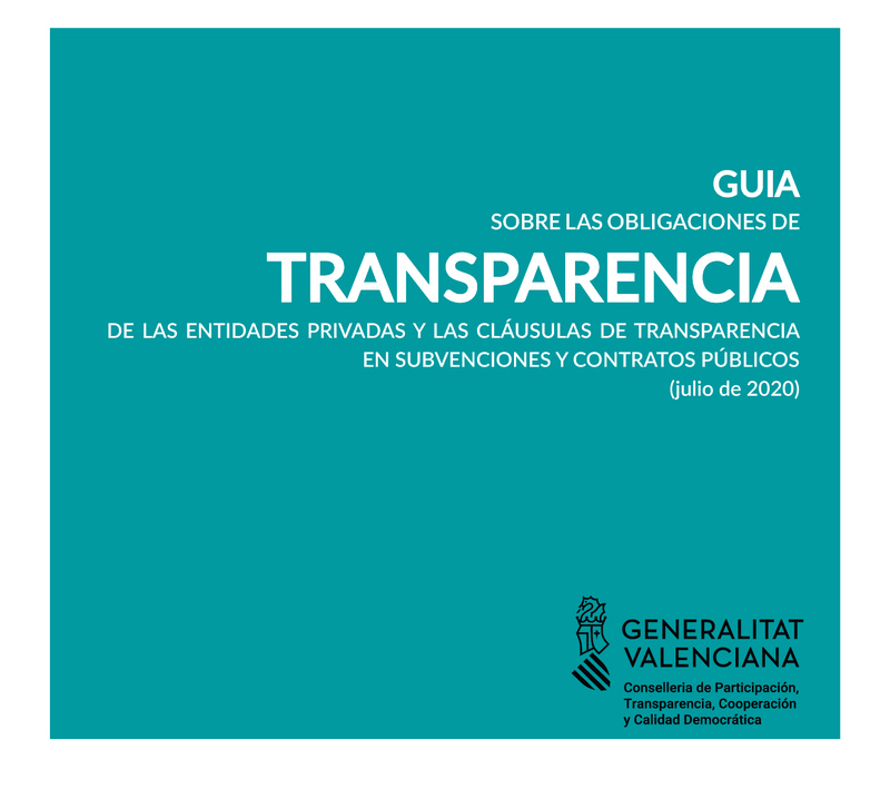 Guía obligaciones transparencia de empresas y entidades privadas
