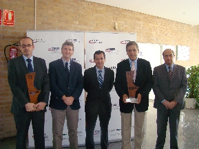 Premiados y autoridades