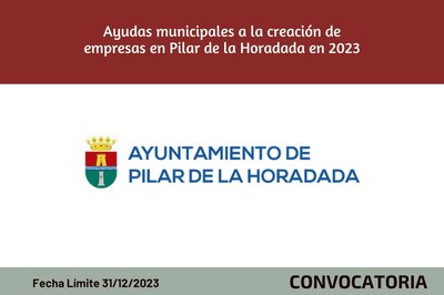 Ayudas municipales a la creación de empresas en Pilar de la Horadada en 2023