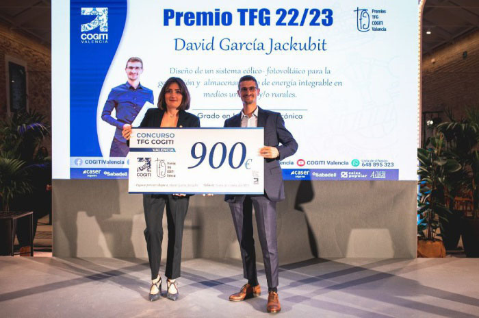 Entrevista a David García Jakubik, premio mejor TFG por el COGITI