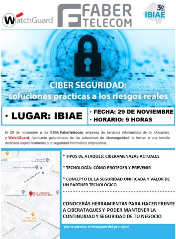 Jornada de ciberseguridad: soluciones prácticas a riesgos reales