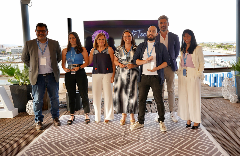 Los ganadores del Demo day de Art-tech organizado por Innsomnia con el Ministerio de Cultura.