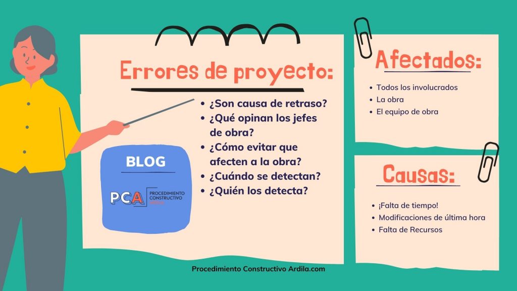 causas de retrasos en las obras de construcción