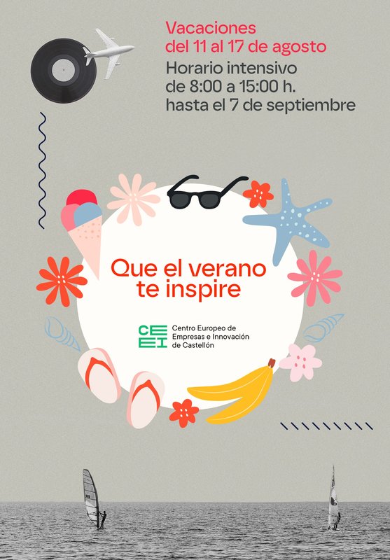 Verano CEEI Castellón 2025 banner 2