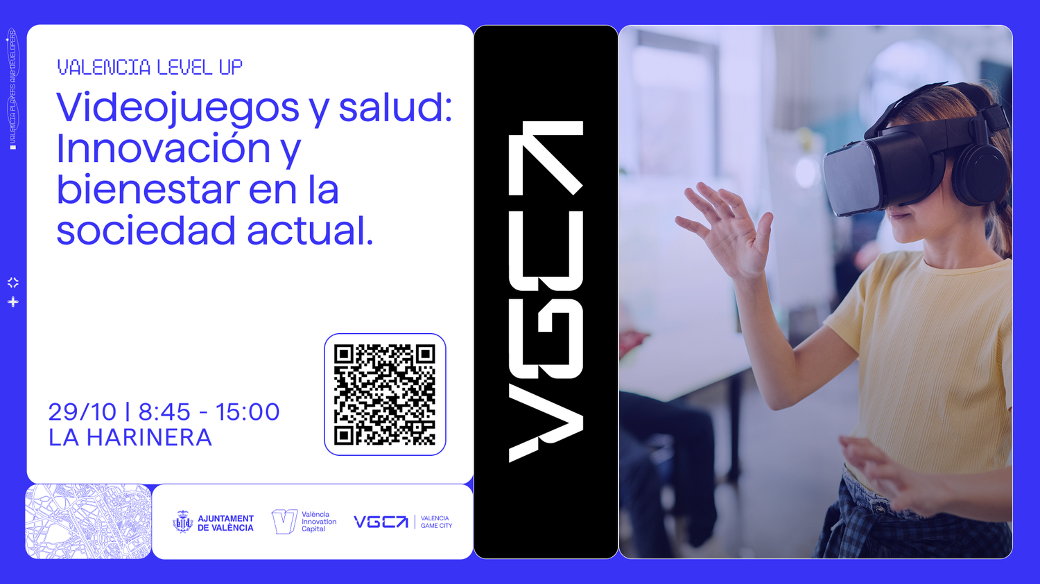 Valencia Level Up: Videojuegos y salud, innovación y bienestar en la sociedad actual