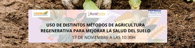 FADEMUR impulsa una formaci� sobre agricultura regenerativa dins del programa Ruraltivity