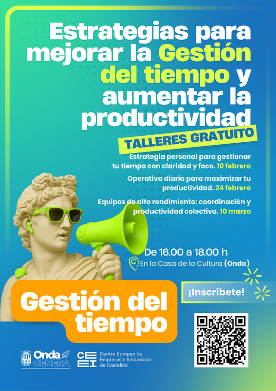 Nuevo bloque formativo en Onda para optimizar el tiempo y aumentar la productividad profesional
