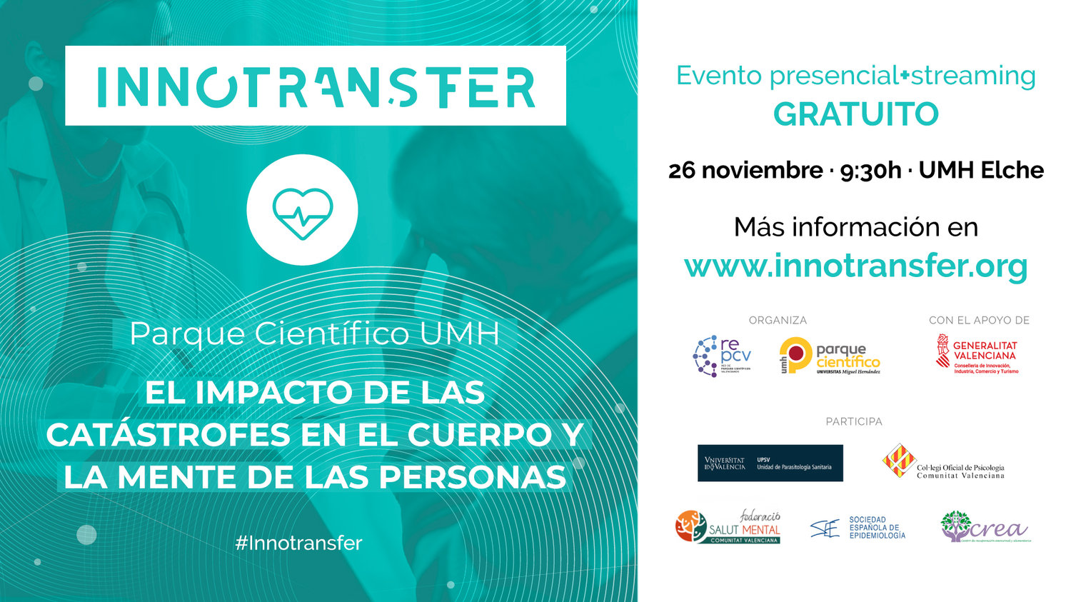 Innotransfer | El Impacto de las cat�strofes en el cuerpo y la mente de las personas