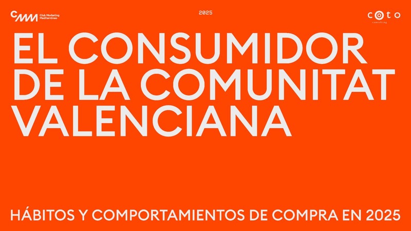 Presentaci�n "H�bitos y comportamientos de compra en 2025" (Portada)