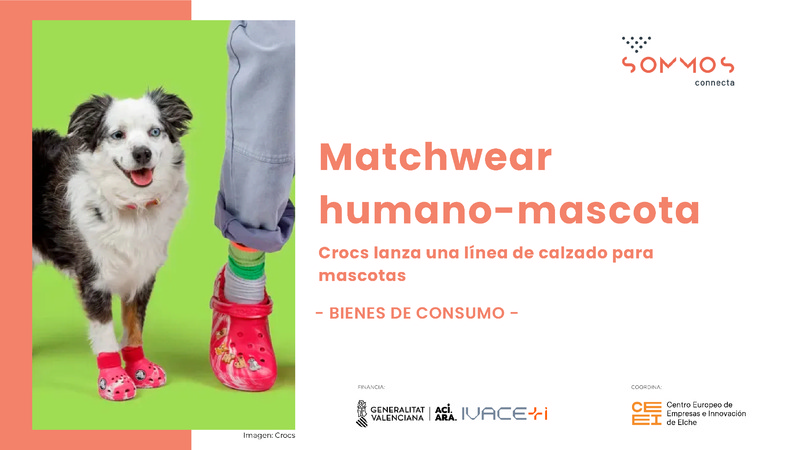Pet Crocs, un calzado para perros que mantiene el diseño icónico de zuecos humanos