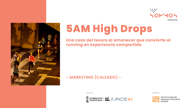 5AM High Drops, una caza del tesoro al amanecer que convierte el running en experiencia compartida