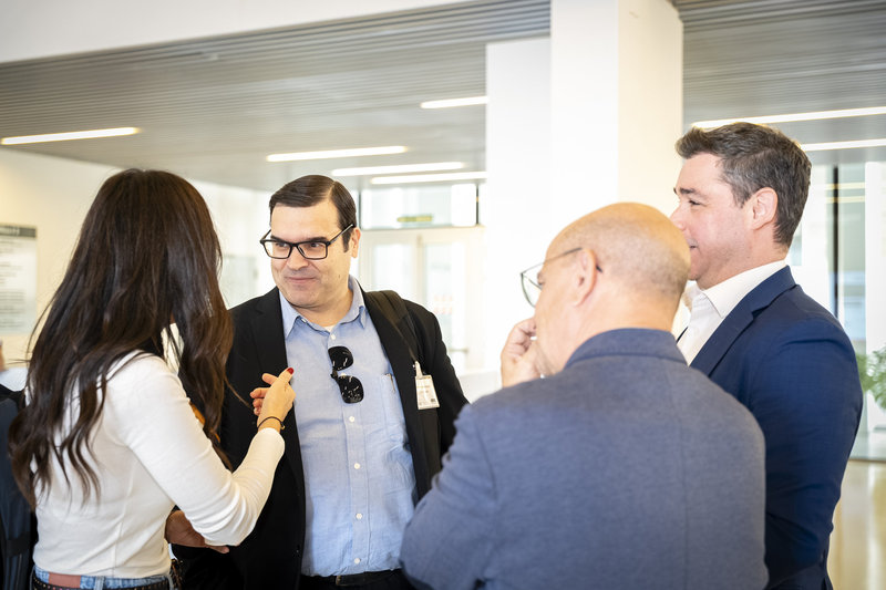 Compañeros de CEEI Castellón compartiendo con otros CEEIS