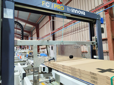 Innova launches the ODEN SMARTDRIVE universal strapping head for automatic strapping machines