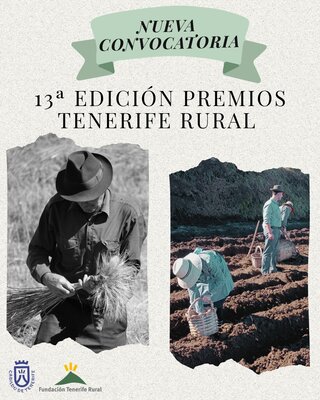 Bases reguladoras 13� edici�n Premios Tenerife Rural
