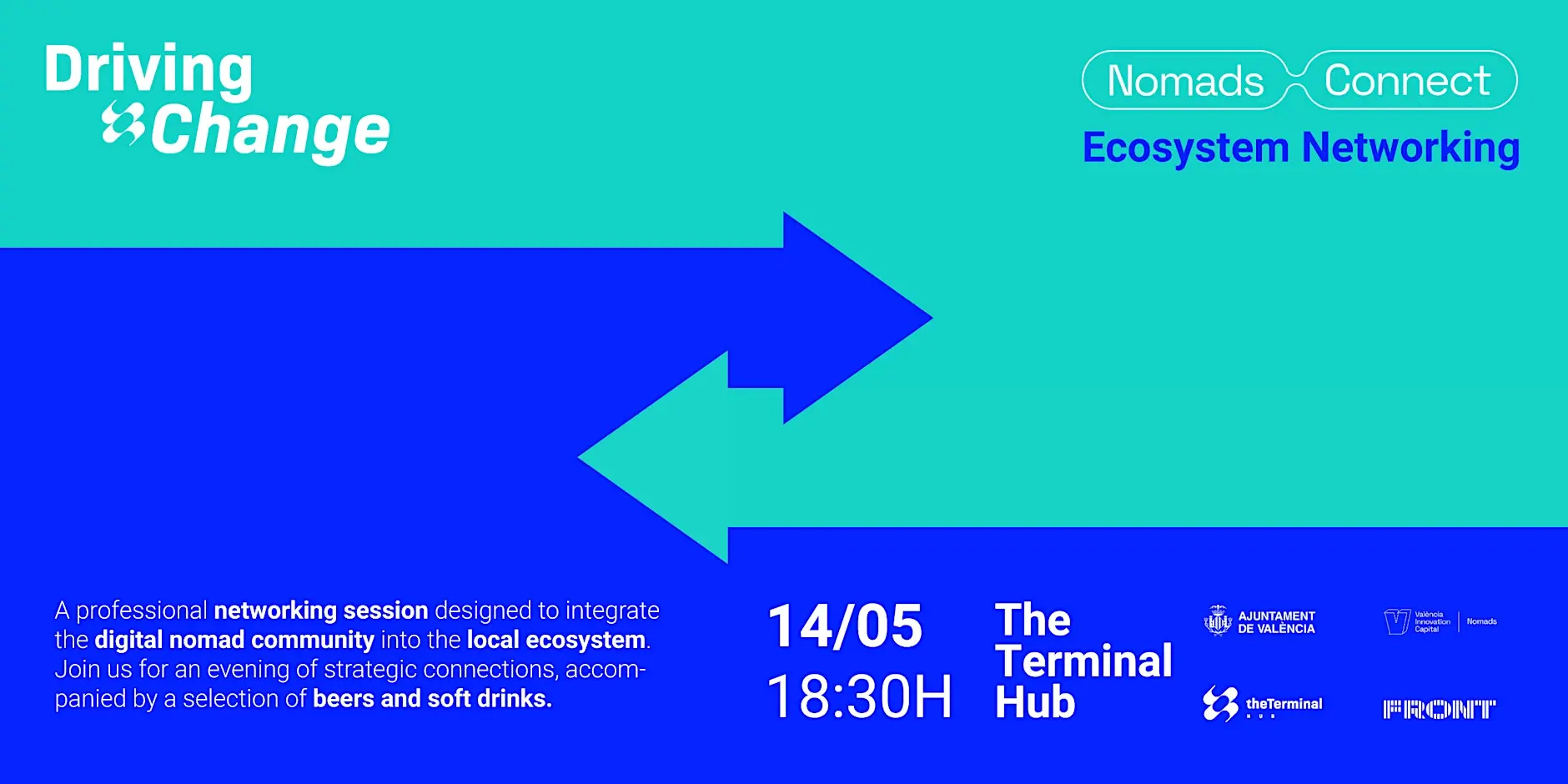 Nomads Connect x Driving Change: Networking del ecosistema en Val�ncia