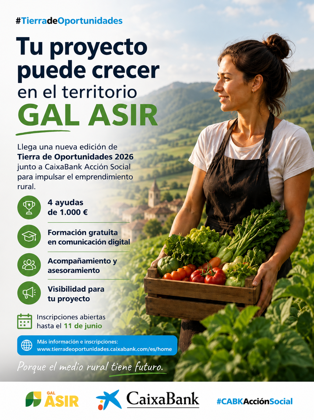 Premios Tierra de oportunidades 2026