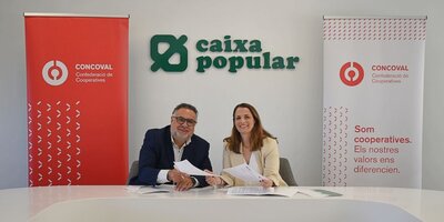 Convenio colaboraci�n CONCOVAL y CAIXA POPULAR