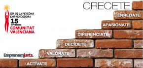 Lema-mensaje Crecete. Imagen #DPECV2012