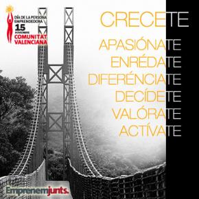 Lema-mensaje Crecete. Imagen #DPECV2012