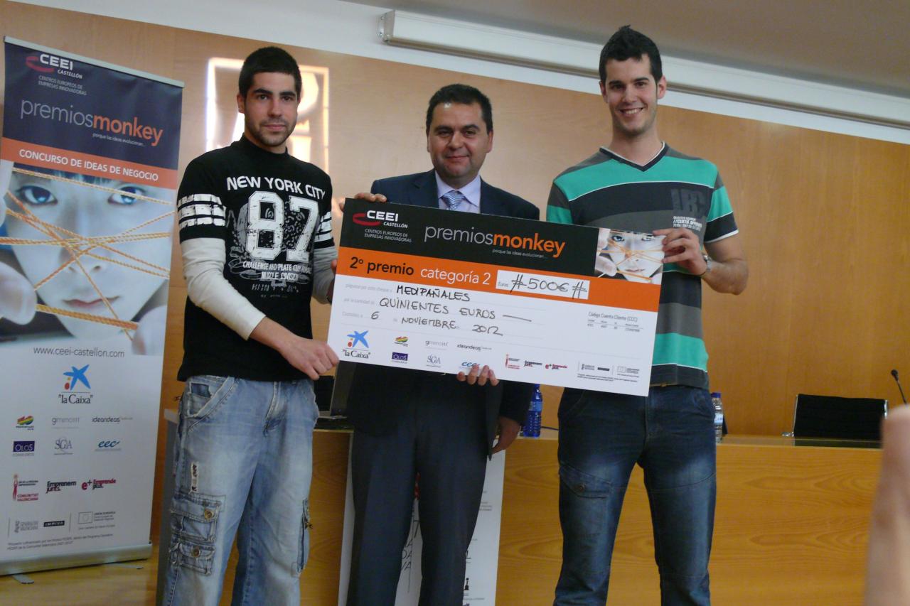 Proyecto Medipa�ales. Premios Monkey 2012. Emprende+