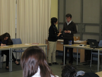 2009.Sesión IES Andreu Sempere