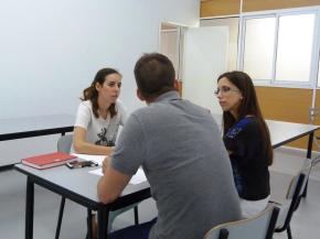 2� Sesi�n Yuzz. La idea y DAFO.  Andrea Ferrandis, Arantxa Espejo y Rub�n Gadea 