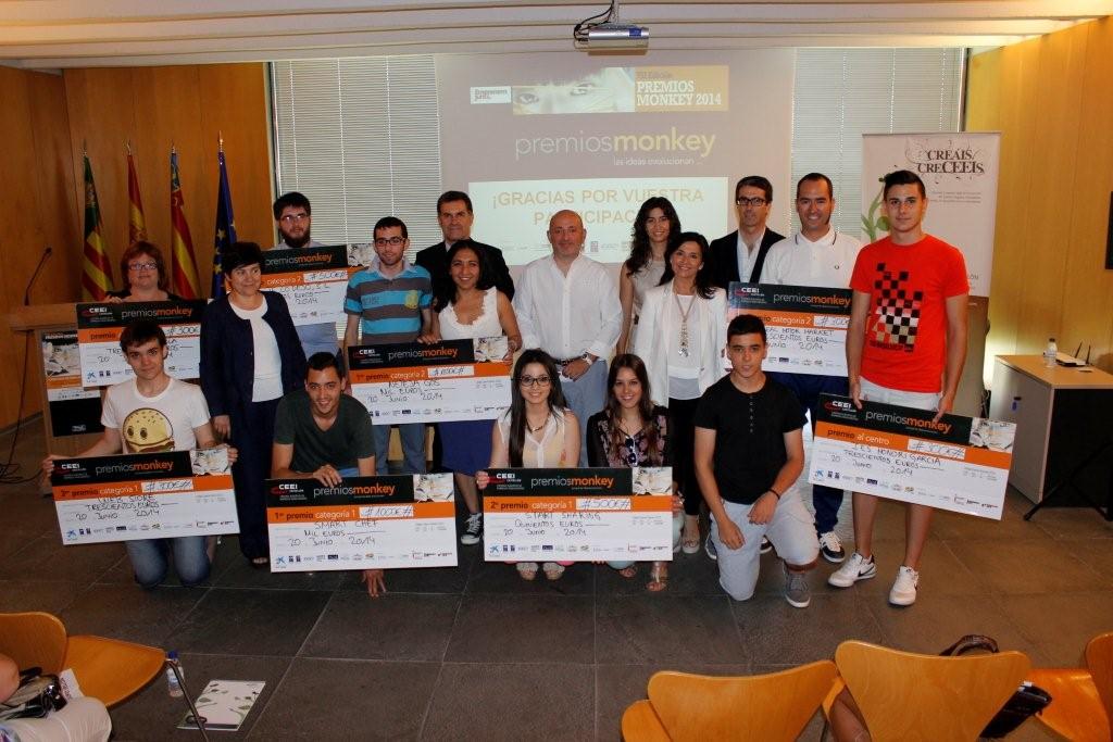 Todos los premiados