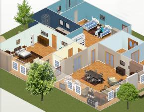 Estudio Volumetria Vivienda Unifamiliar