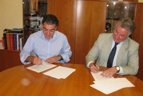 Firma convenio Alf�s del Pi