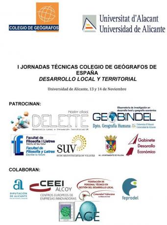 I Jornades t�cniques del Col�legi de Ge�grafs d