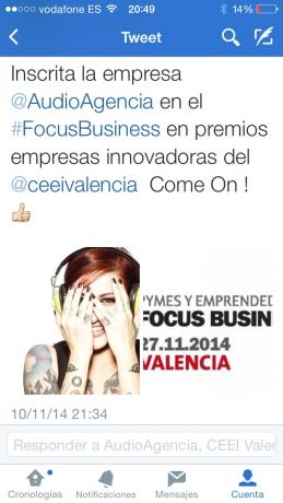 twitter inscrito