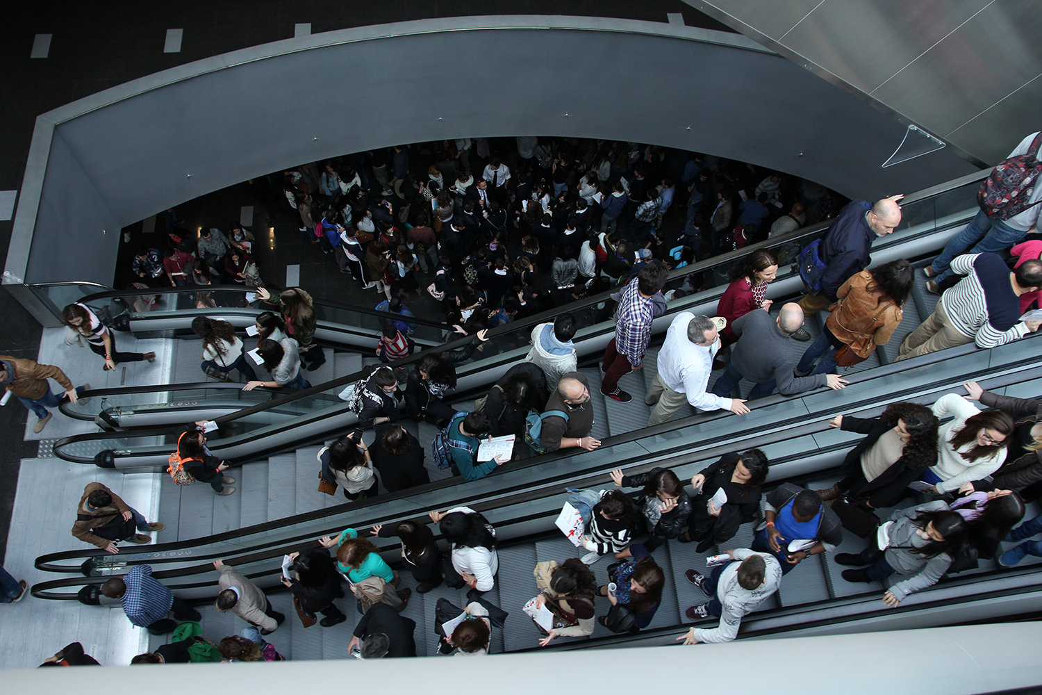 Pabell�n 5. Asistentes escaleras #DPECV2014