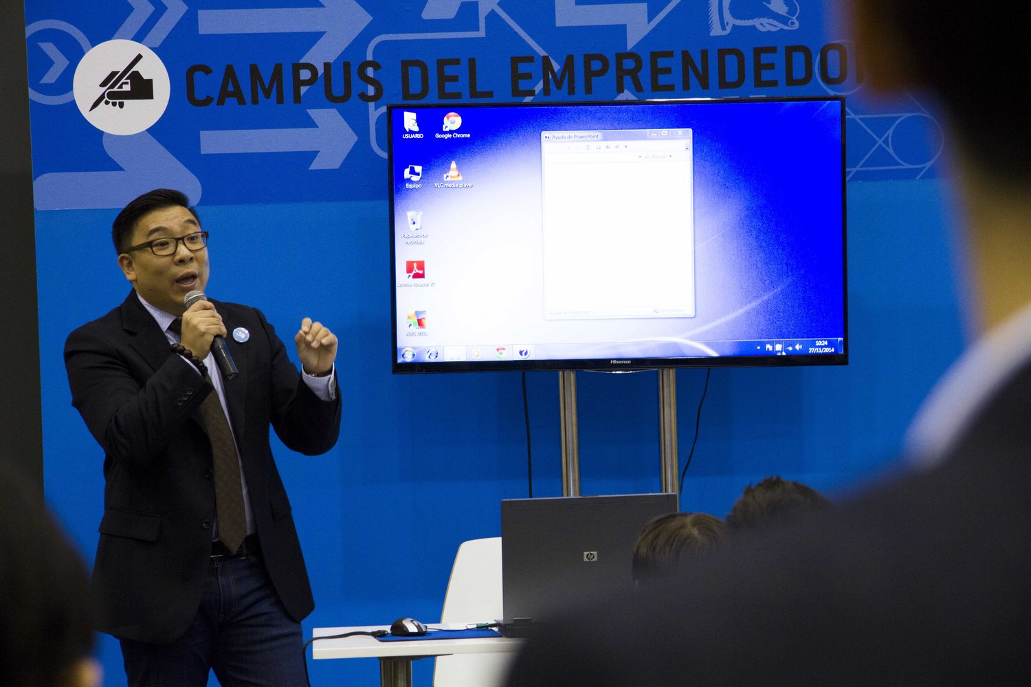 Pabell�n 5. Aprendizaje Emprendedor - Campus emprendedor 1 #DPECV2014