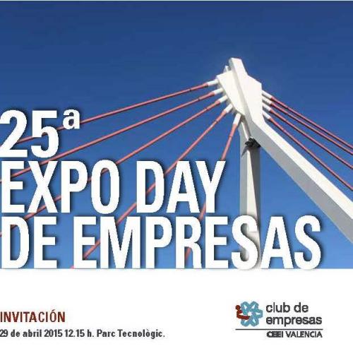Invitacin al Expo Day de Empresas CEEI Valencia (25 Edicin)