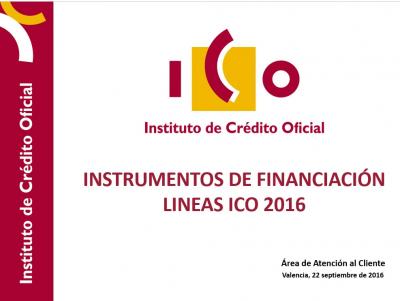 Instrumentos de Financiacin ICO