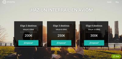 Novedades en Airhopping! Bienvenido pase interrail (en avin)