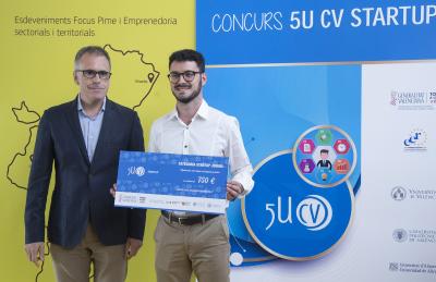 Entrega de premios Concurso 5U CV Startup