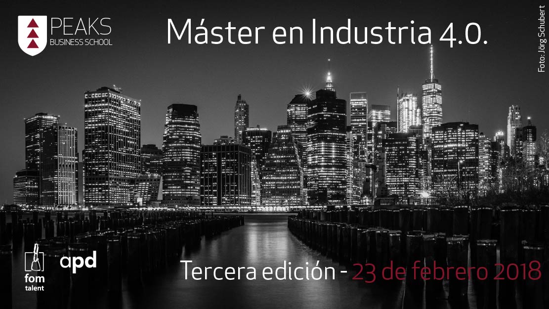 Mster en Industria 4.0. PEAKS Business School
